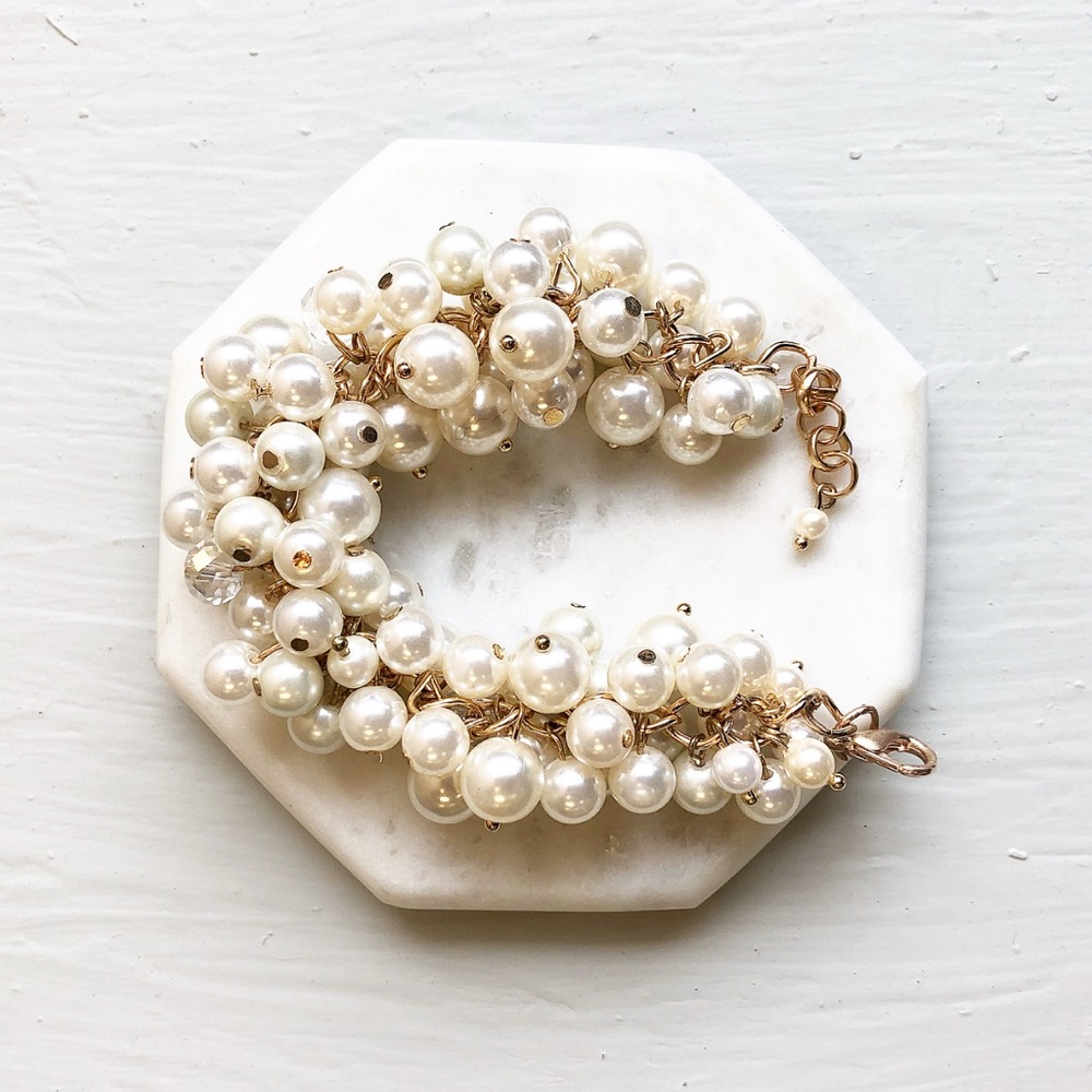 Handmade pearl bracelet - Picture 5 of 5